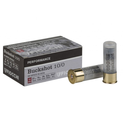 Fiocchi Buckshot Pallettoni Cal. 12 28gr