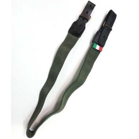 Riserva tracolla elastica per fucile colore verde 