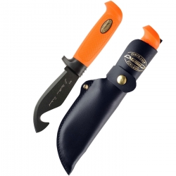 Marttiini Skinning Knife With Hook Orange