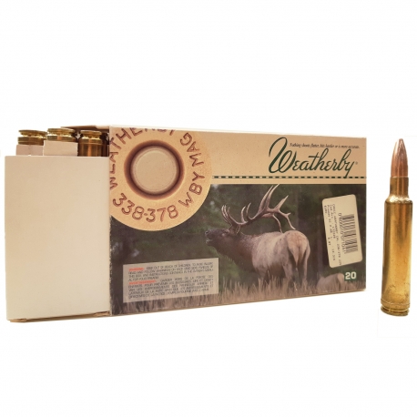 CARIC.WEATHERBY CAL.338/378 225GR
