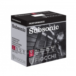 CART.FIOCCHI SUBSONIC CAL. 12 35GR