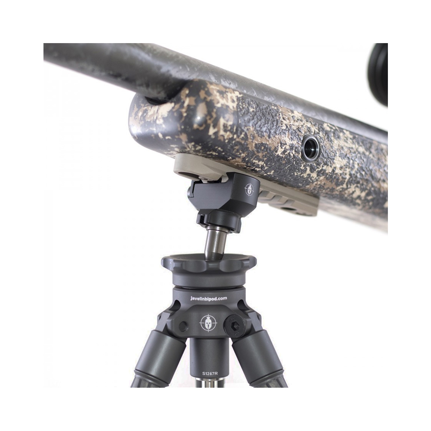 Treppiede 134 Cm Con Adattatore Picatinny – Per Fucili, Paintball E Caccia