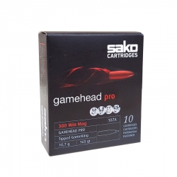Sako Gamehead Pro Cal. 300 Win Mag 165gr