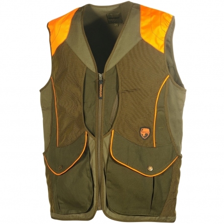 Univers Gilet Caccia Verde/Arancione 93002 392