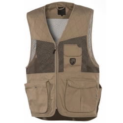 GILET UNIVERS RETE BEIGE