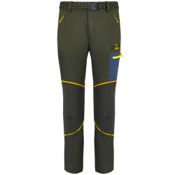 Zotta Forest Pantalone Idrorepellente Nickel Verde/Giallo