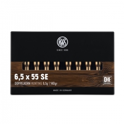 RWS Doppelkern Cal. 6.5X55 140gr