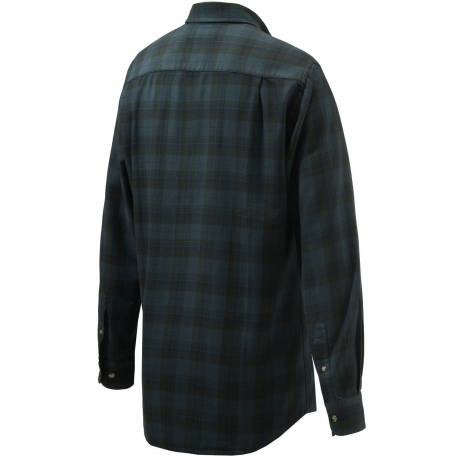 CAMICIA BERETTA  WOOD FLANNEL BUTTON