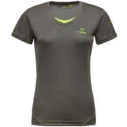 Zotta Forest Donna Maglia a Maniche Corte Ambit Verde