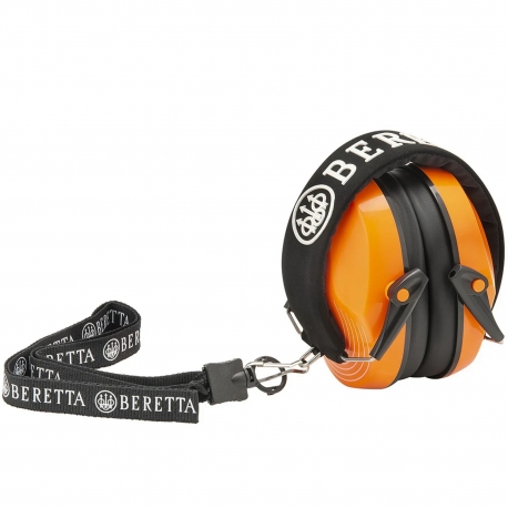 CUFFIA BERETTA DA TIRO ORANGE FLUO