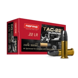 CARIC.NORMA c.22 LR SUBSONIC-22