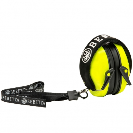 CUFFIA BERETTA DA TIRO YELLOW FLUO