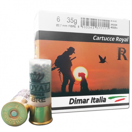 CART.ROYAL FELTRO CAL.12 T.3 35GR