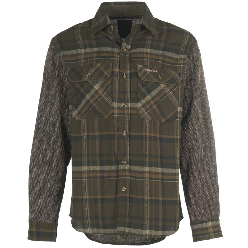 Univers Camicia Flanella e Cordura® Verde 94364 939