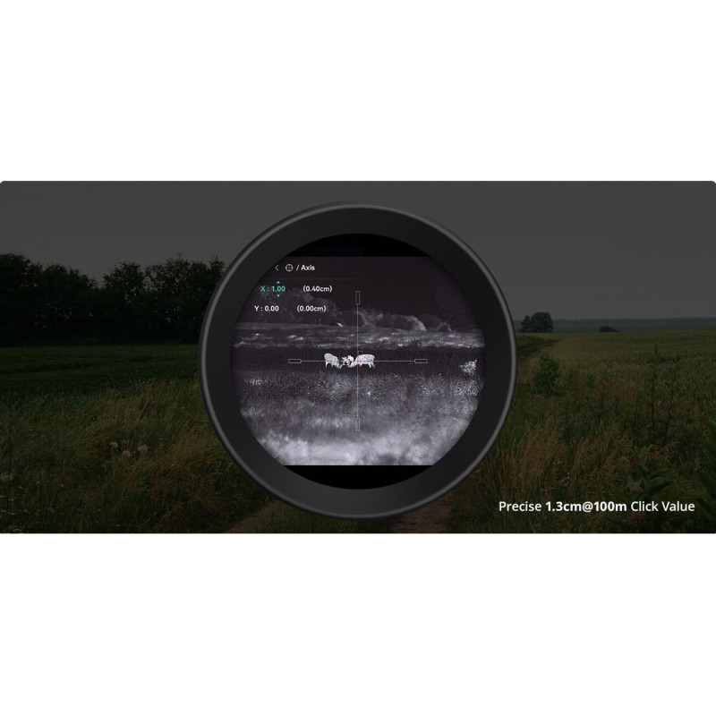 HIKMicro Cannocchiale Termico con Telemetro Stellar 3.0 SQ35L 2.5-24.5X35