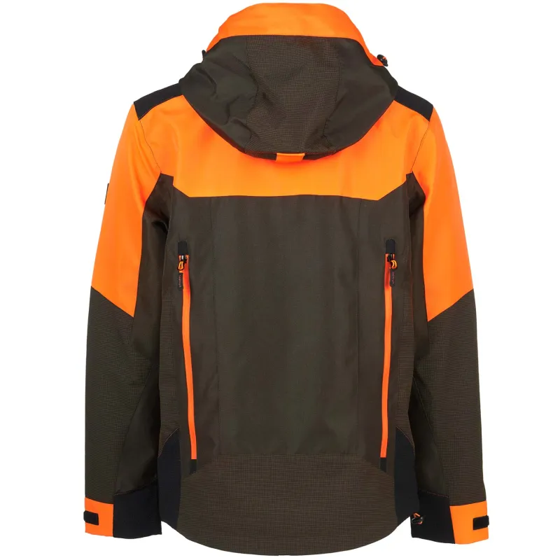 Univers Giacca da Caccia Stambecco Verde/Arancione Univers-tex 91256 392