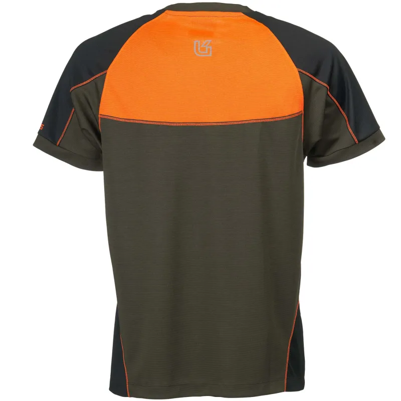 Univers T-shirt Iseo Verde/Arancione 94376 392