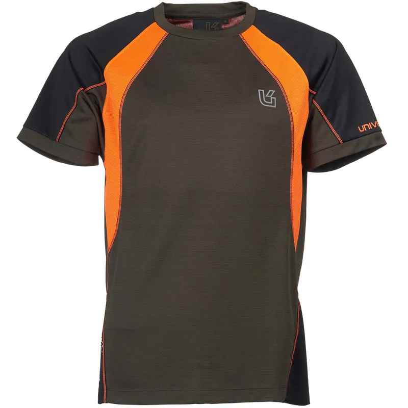 Univers T-shirt Iseo Verde/Arancione 94376 392