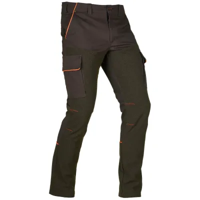 Univers Pantalone Paganico Verde/Arancione 92715 392