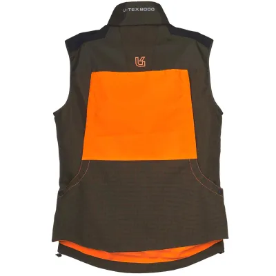 Univers Gilet Impermeabile Stambecco Verde/Arancione 93215 392