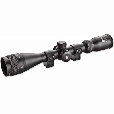 Nikko Mountmaster 3-9X40 AO RET. Mil Dot Illuminato + Attacchi 11mm Nikko Mountmaster 3-9X40 AO RET. Mil Dot Illuminato + Attacchi 11mm