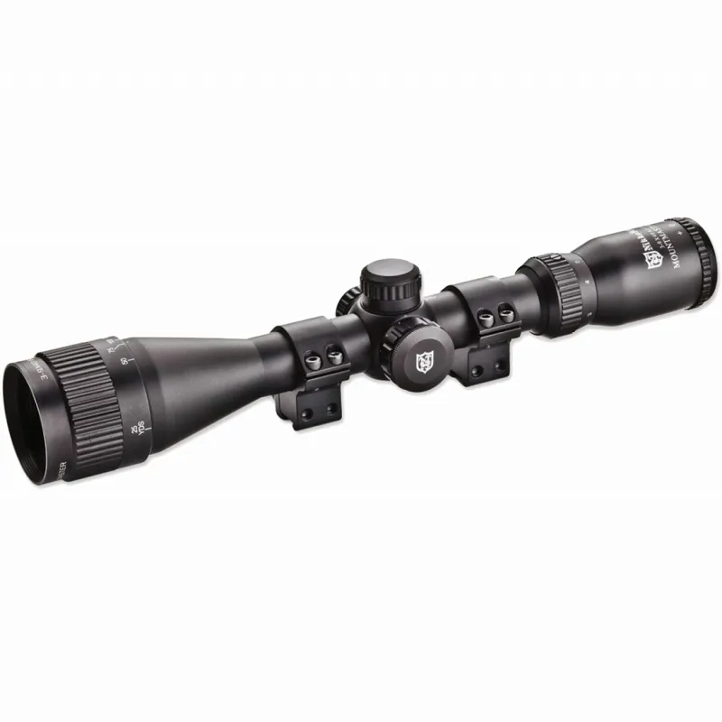 Nikko Mountmaster 3-9X40 AO RET. Mil Dot Illuminato + Attacchi 11mm