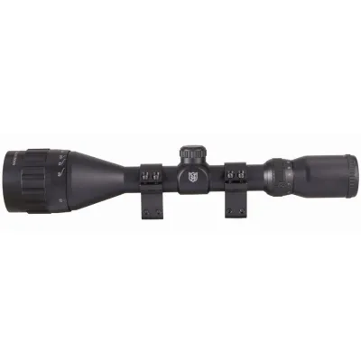 Nikko Mountmaster 3-9X40 AO RET. Mil Dot Illuminato + Attacchi 11mm Nikko Mountmaster 3-9X40 AO RET. Mil Dot Illuminato + Attacchi 11mm