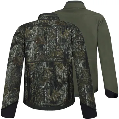 Zotta Forest Giacca Reversibile in Softshell Camo