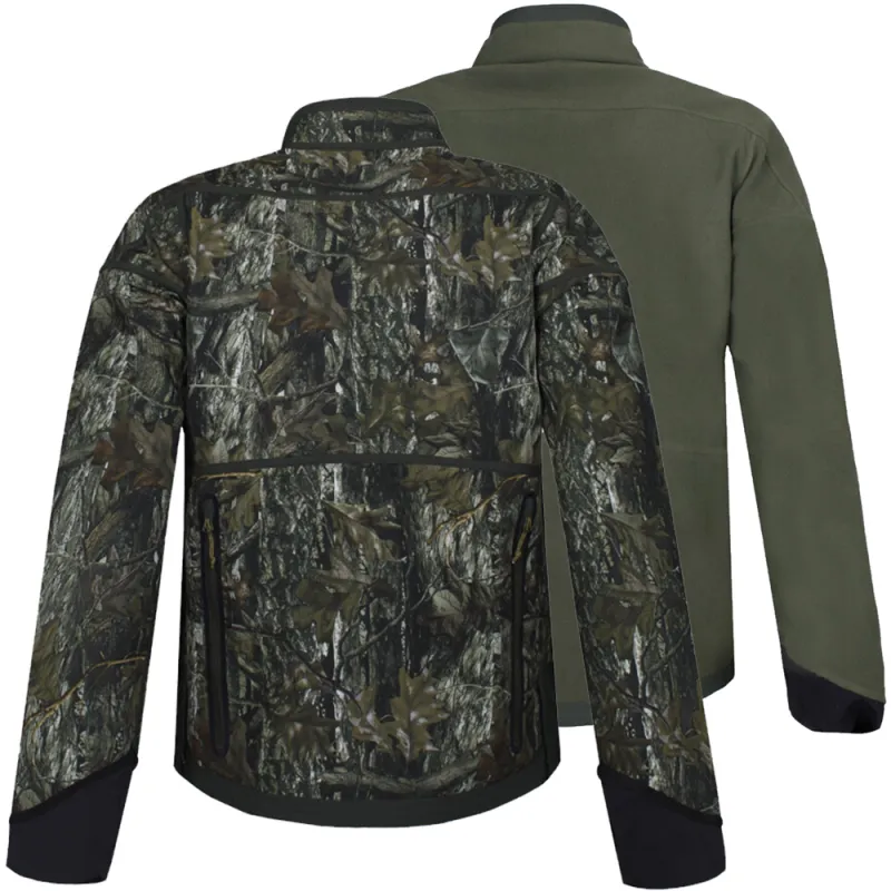 Zotta Forest Giacca Reversibile in Softshell Camo