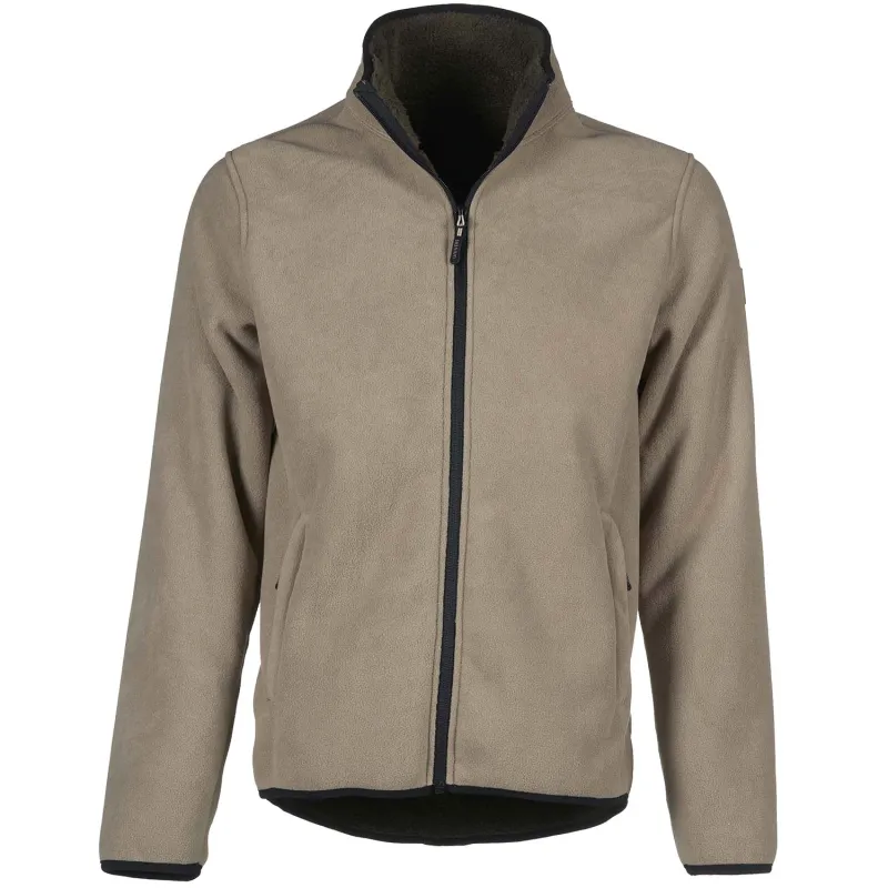 Univers Cardigan in Pile Reversibile Dubbed Grigio 94339 563