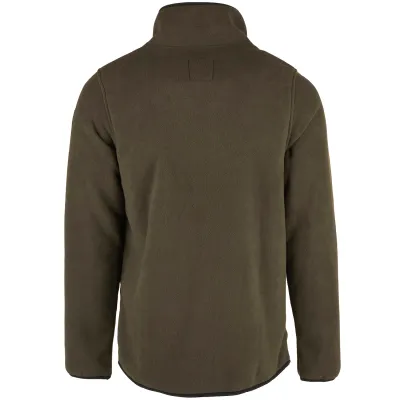 Univers Cardigan in Pile Reversibile Dubbed Verde 94339 392