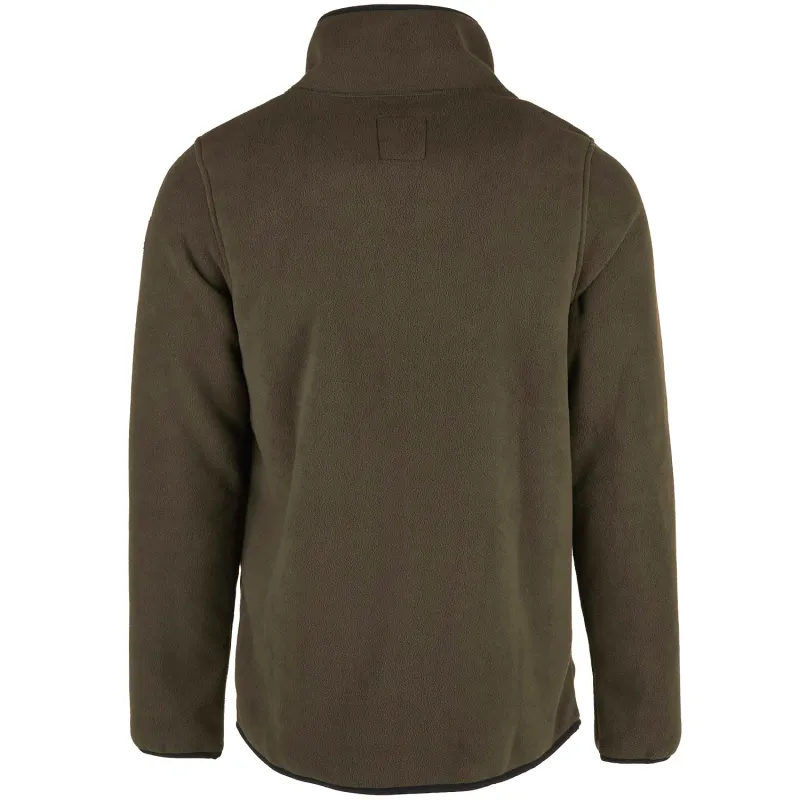 Univers Cardigan in Pile Reversibile Dubbed Verde 94339 392