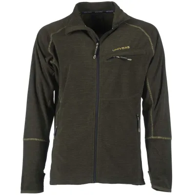Univers Cardigan in Pile Chamonix Verde 94351 341