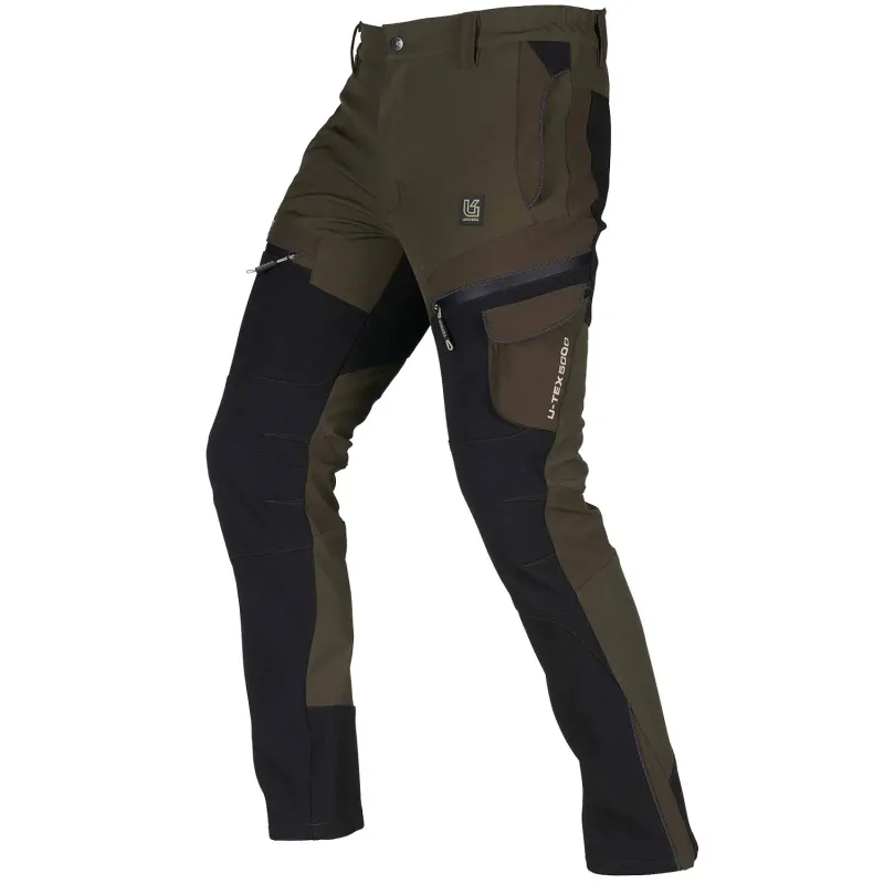 Univers Pantalone in Softshell Tofane Verde Univers-tex 92646 302