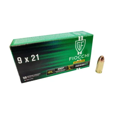 Fiocchi LLRNCP Cal. 9X21 124gr