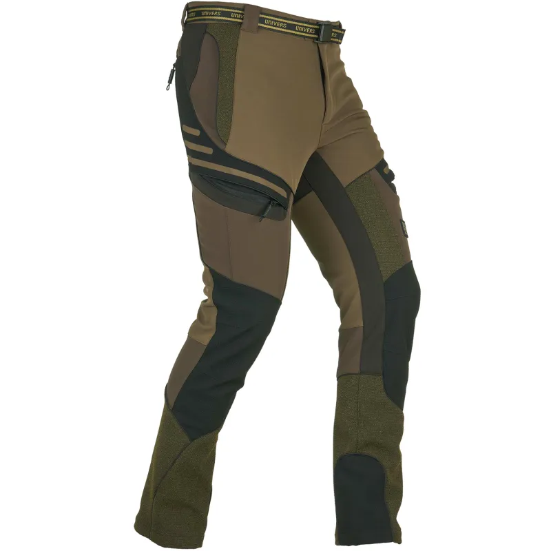 Univers Pantalone in Softshell Everest Verde Univers-tex 92709 388