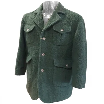Dimar Cappotto Caban Panno del Casentino Verde