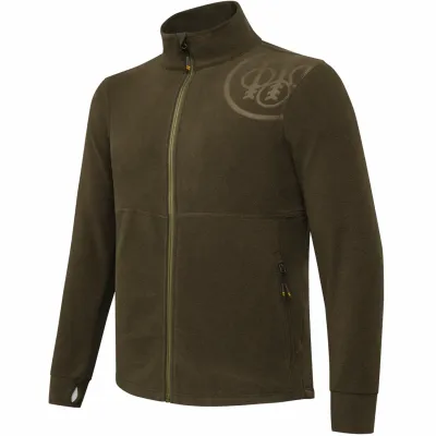 Beretta Pile Zip Lunga HP Logo Green Moss