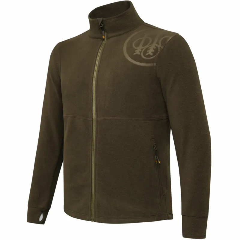 Beretta Pile Zip Lunga HP Logo Green Moss