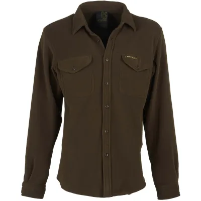 Univers Camicia da Caccia in Pile Verde 94391 388