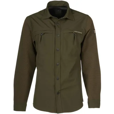 Univers Camicia da Caccia in Softshell Verde Univers-tex 94387 303