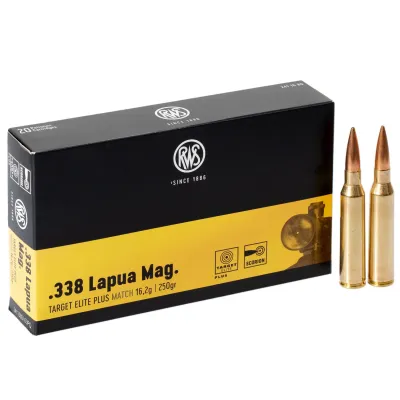 RWS Target Elite Plus Cal. 338 Lapua Mag 250gr