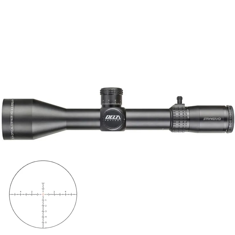 Delta Optical Stryker HD 4.5-30X56 RET. FFP LRD-1P (MRAD) Illuminato