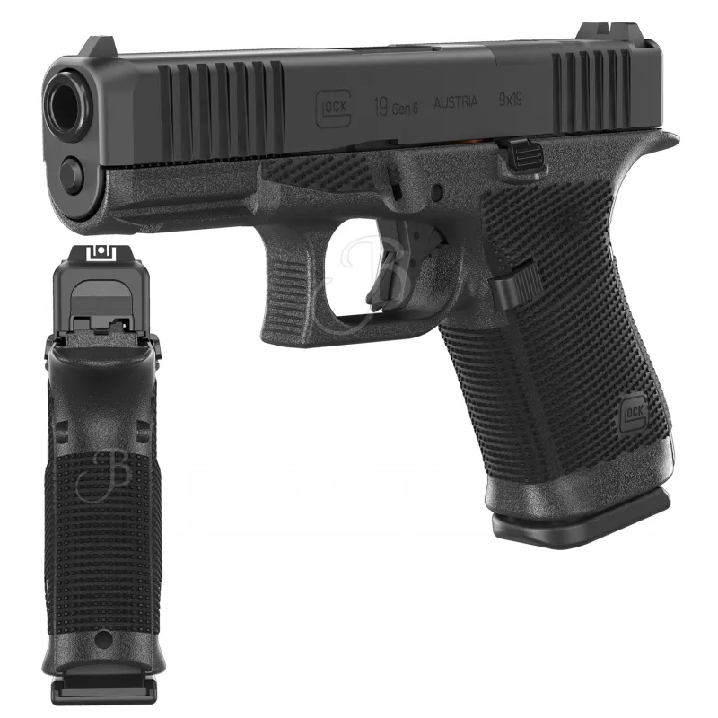 Glock 19 Gen.6 cal. 9 Luger FS OR