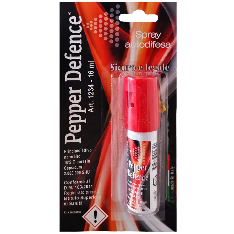 Pepper Defence Spray Antiaggressione 16ml