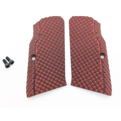 Tanfoglio G10 Grips Sport Full Size Large Frame Rosso Nero