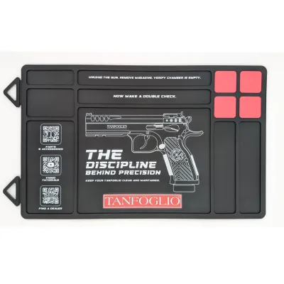 Tappetino Tanfoglio manutenzione con supporti magnetici 42,6x25 cm