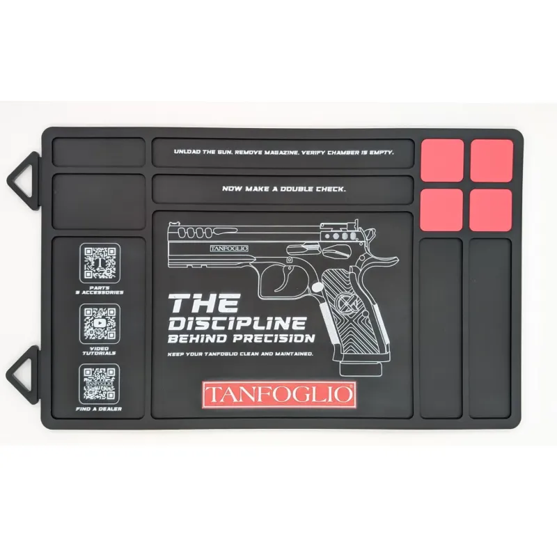 Tappetino Tanfoglio manutenzione con supporti magnetici 42,6x25 cm