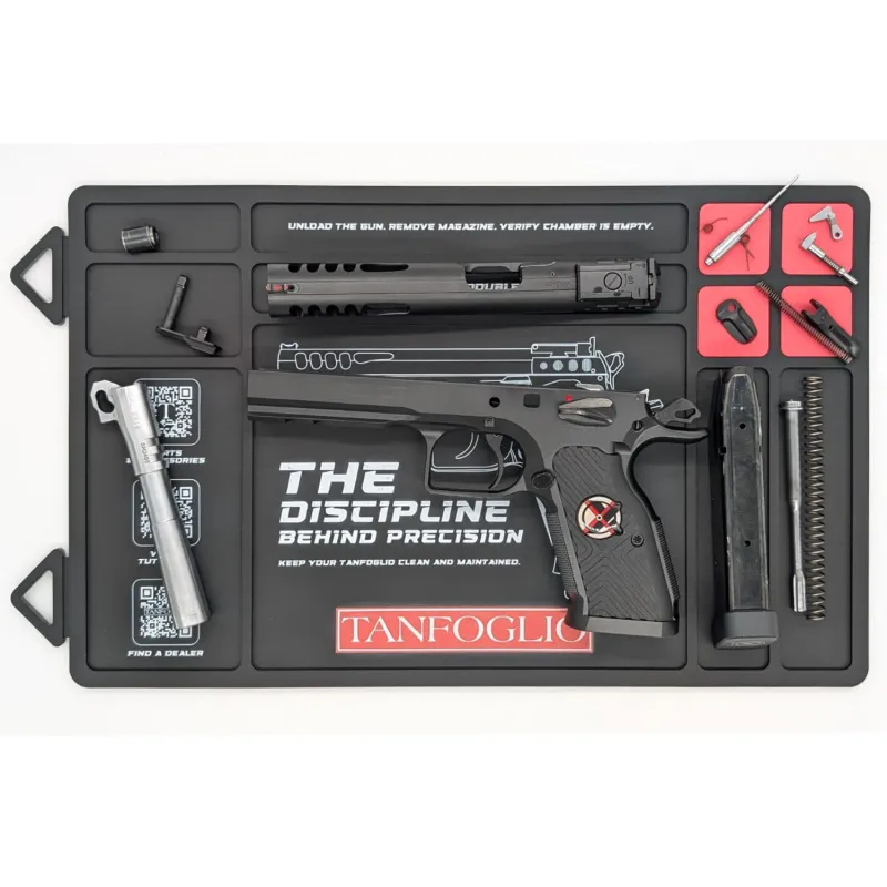 Tappetino Tanfoglio manutenzione con supporti magnetici 42,6x25 cm