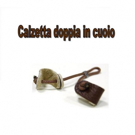 Colombaccio Hi-Tech Calzetta Doppia in Cuoio